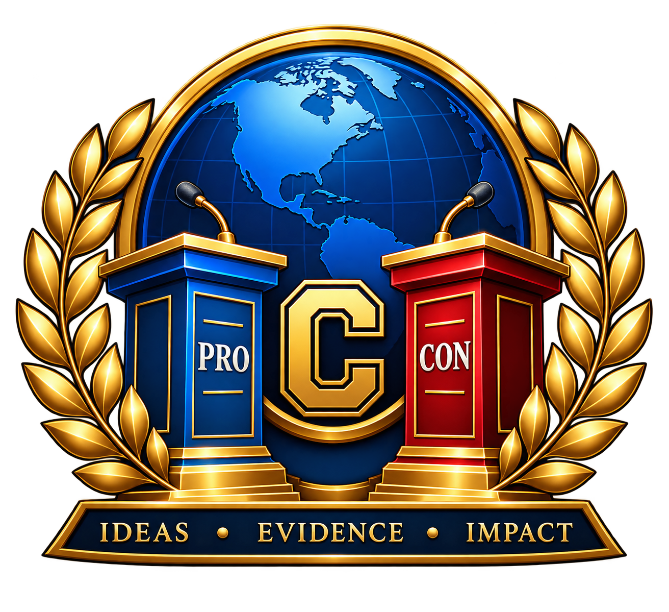 Cooper Debate emblem