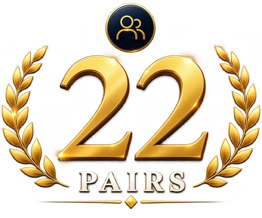 22 pairs